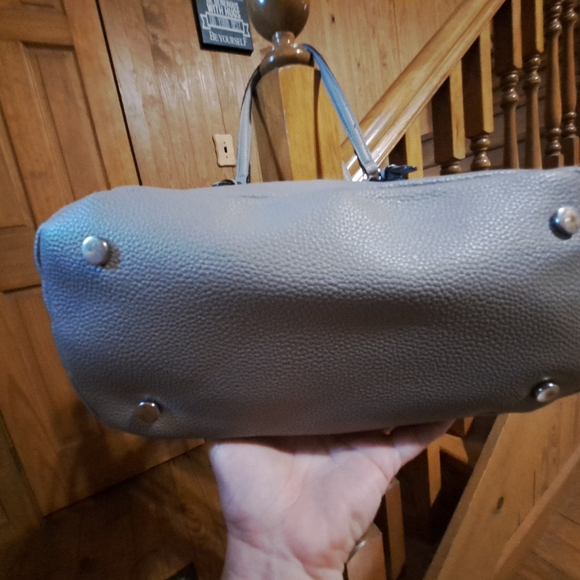 Dana Buchman (Cream) Faux Leather Shoulder Bag - Picture 9 of 9